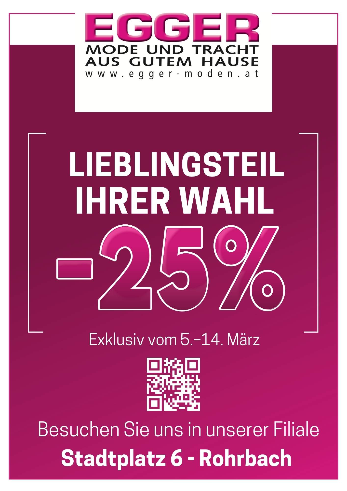 Aktions Bild März Egger Moden 