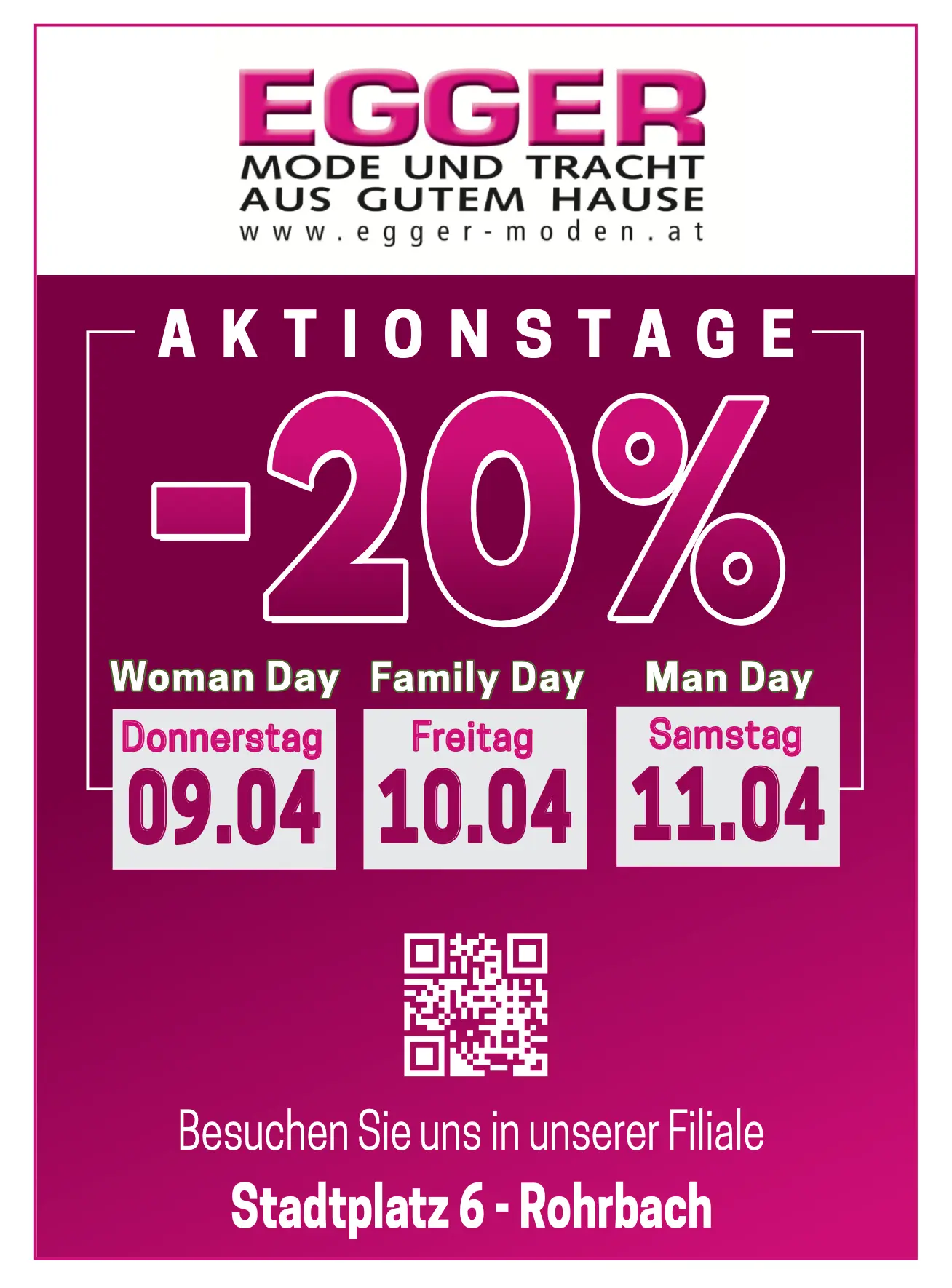 Egger Moden Aktion - 20%